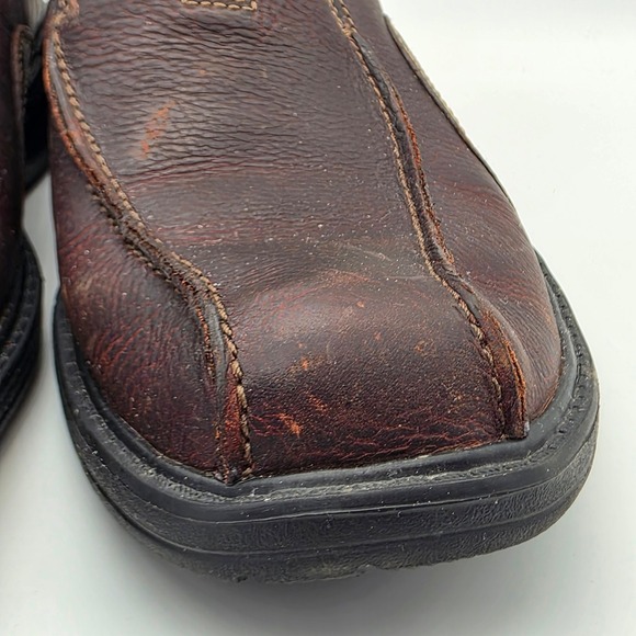 Clarks Collection Mens Leather Slip On Loafers Casual Shoes Brown Size 9.5M - Picture 8 of 10